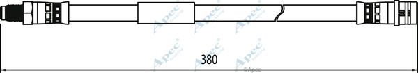 APEC BRAKING Тормозной шланг HOS4034